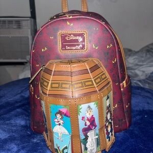 Disney Loungefly Backpack and Crossbody Set